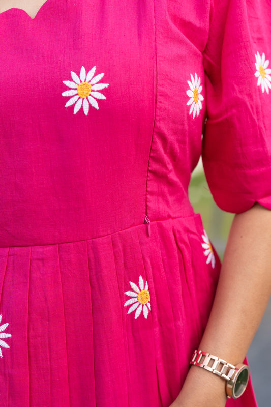 Azhagi premium cotton maternity kurti