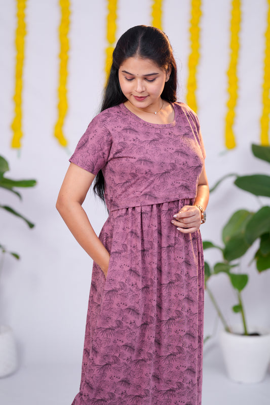 Tharika premium zipless maternity loungewear