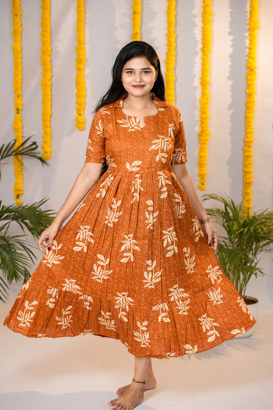 Devi premium cotton maternity kurti