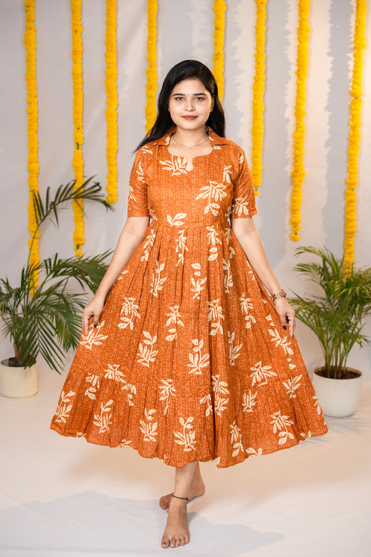 Devi premium cotton maternity kurti