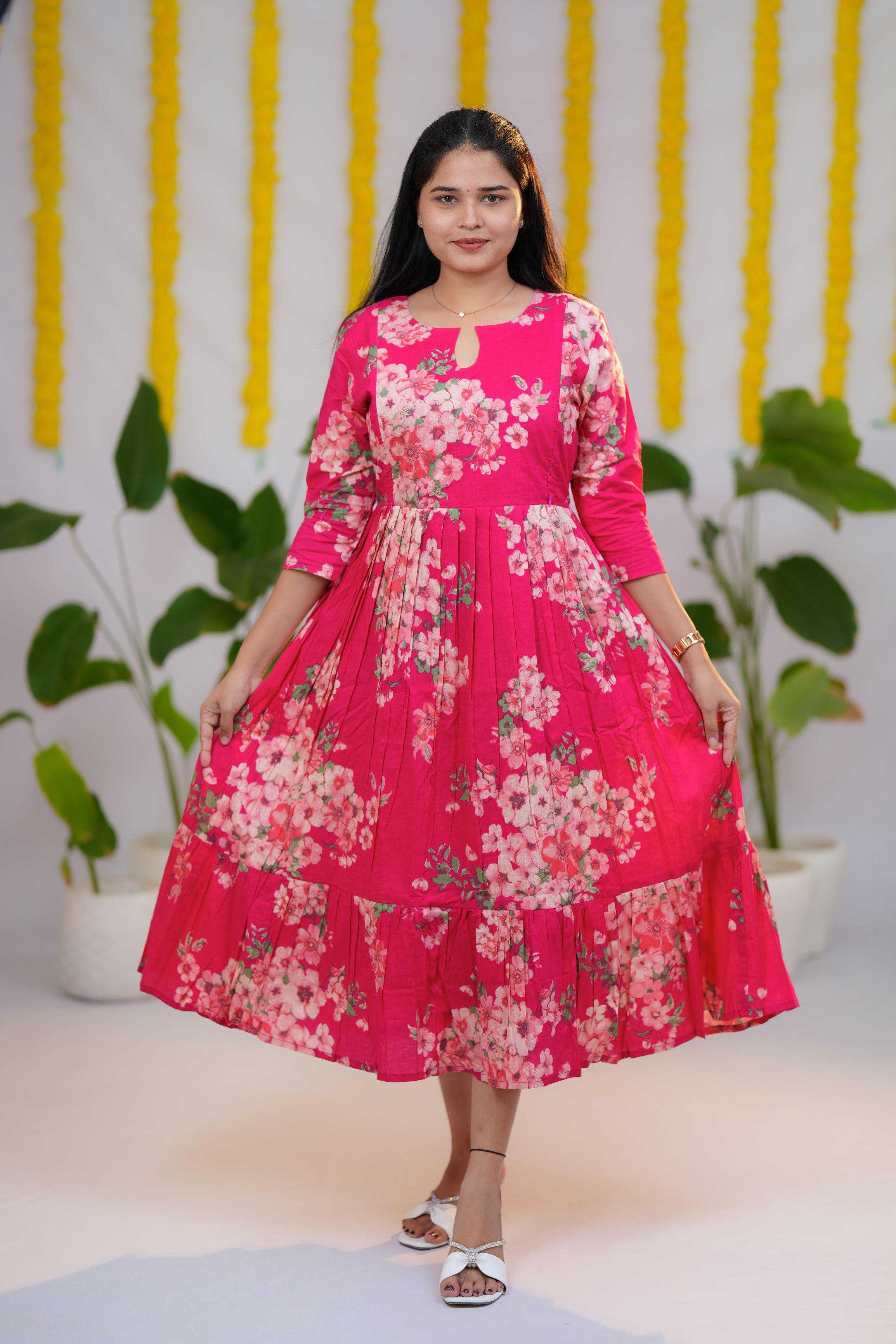 Shalini premium cotton maternity kurti