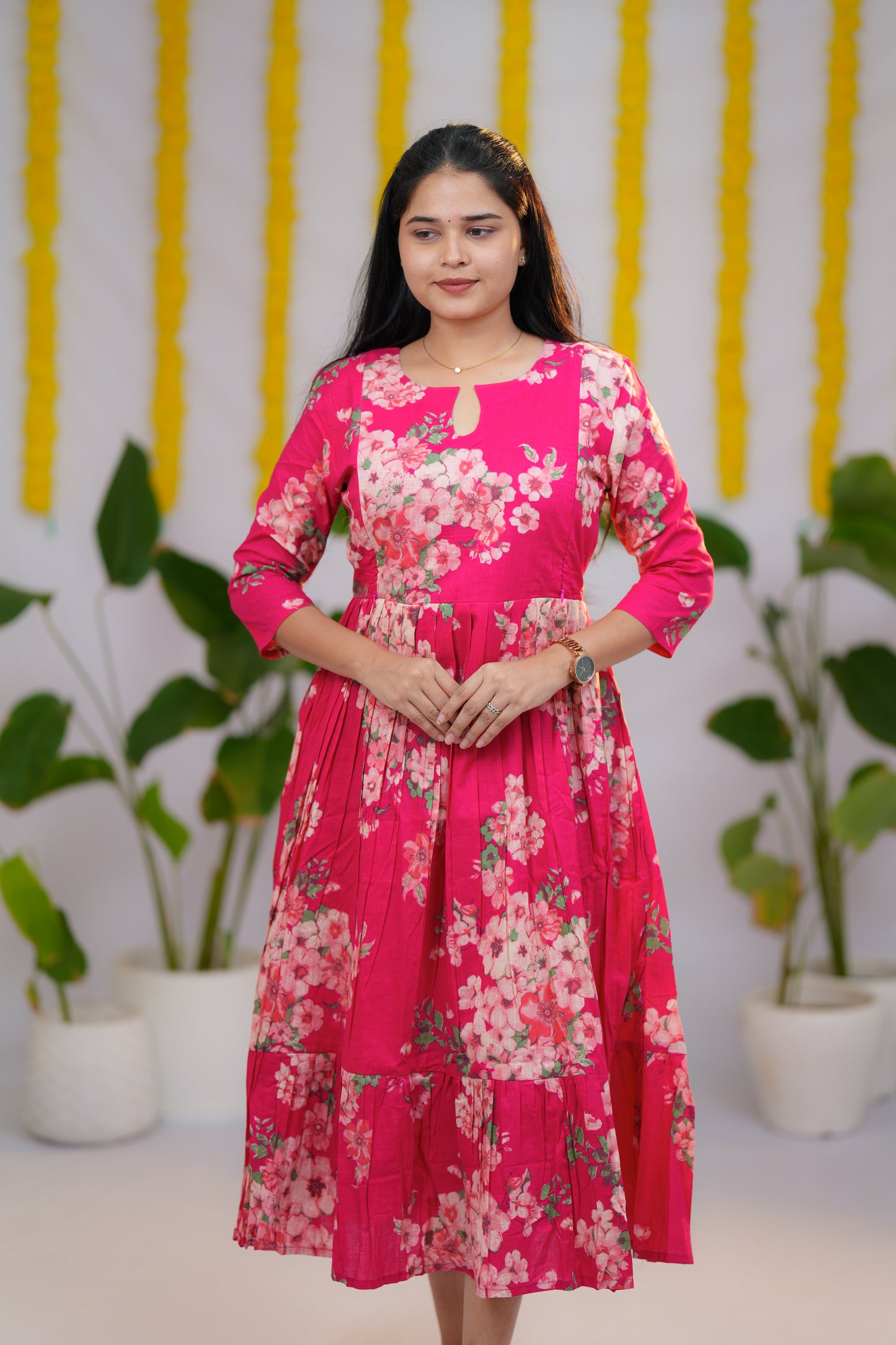 Shalini premium cotton maternity kurti