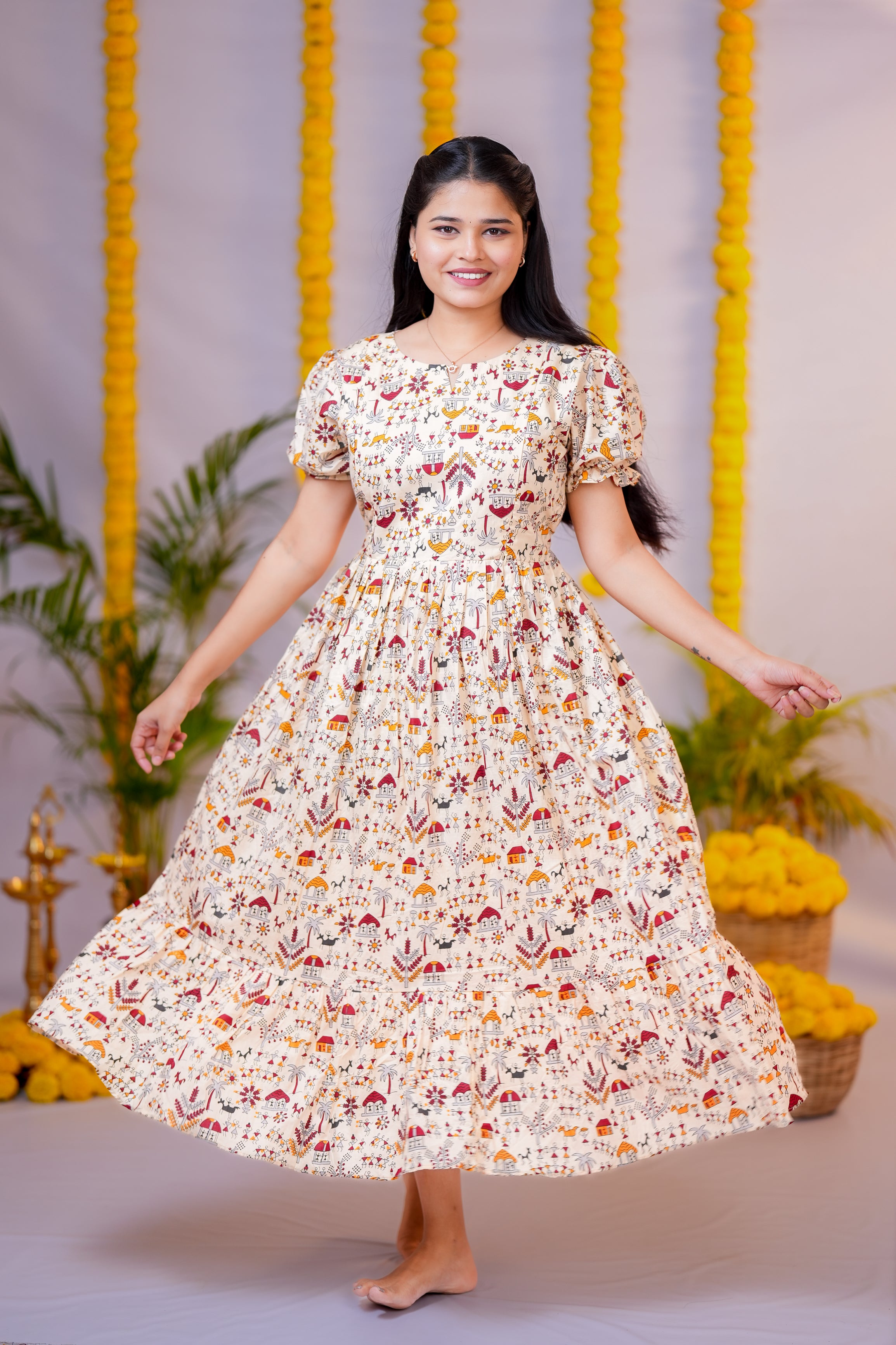 Kural 1 premium cotton maternity kurti