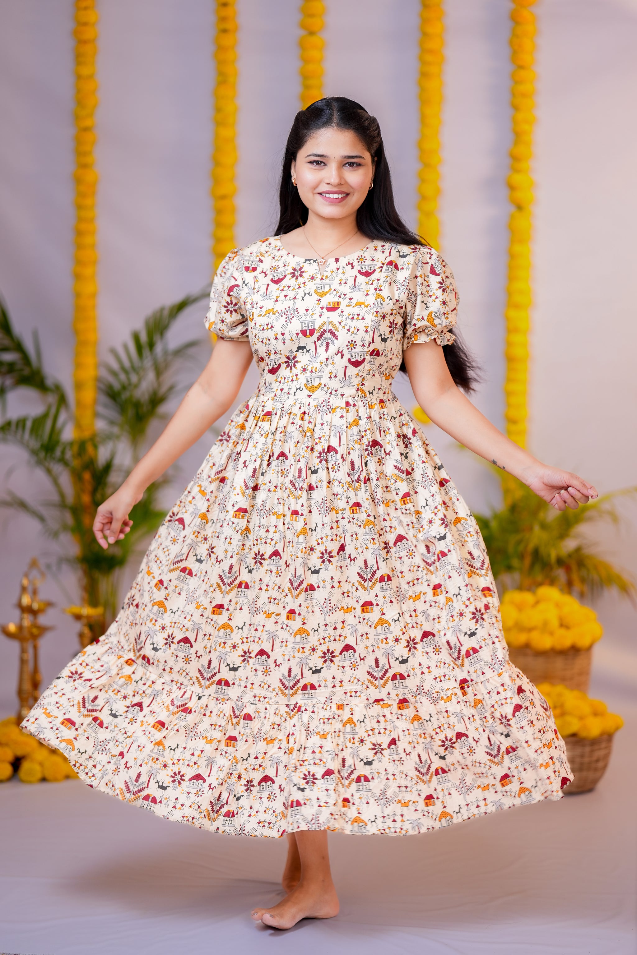 Kural 1 premium cotton maternity kurti