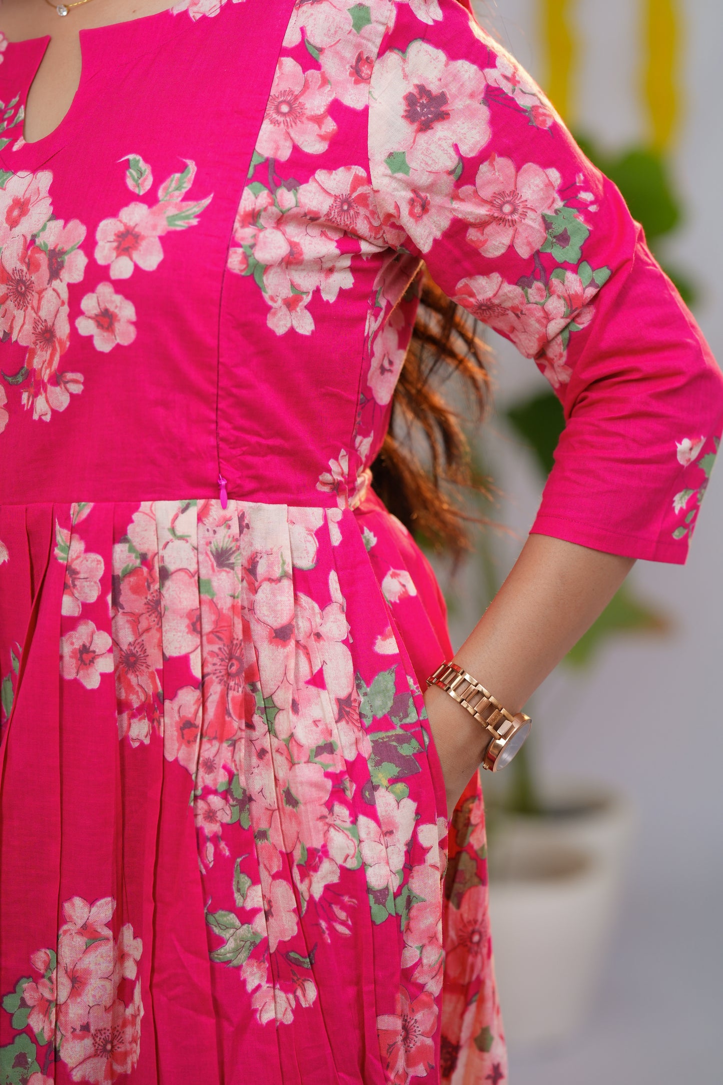 Shalini premium cotton maternity kurti