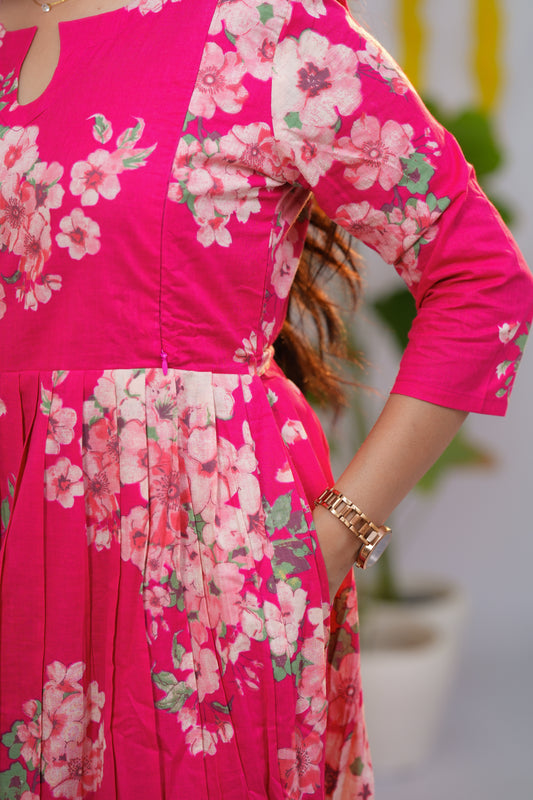 Shalini premium cotton maternity kurti