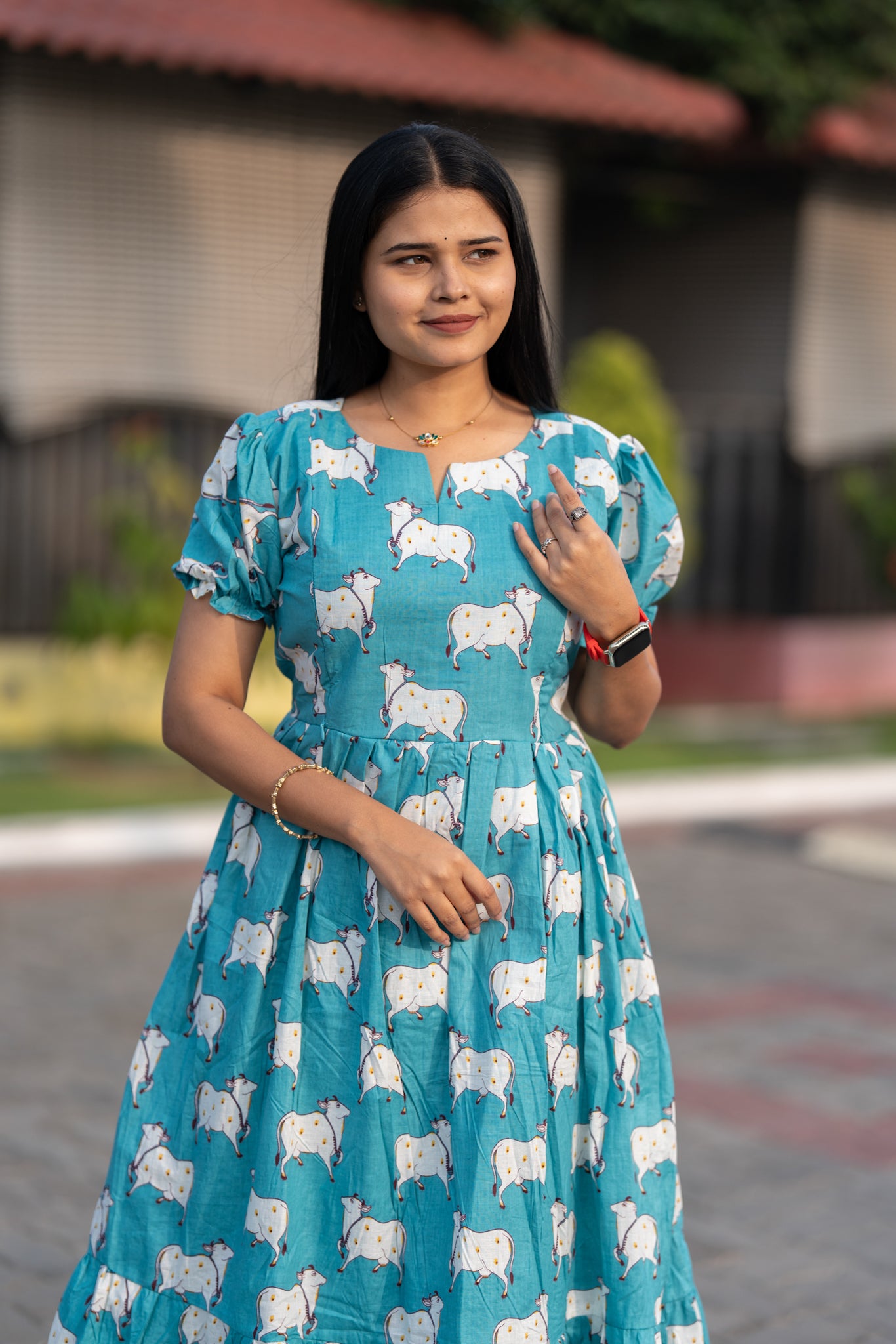 Narpavi premium cotton maternity kurti