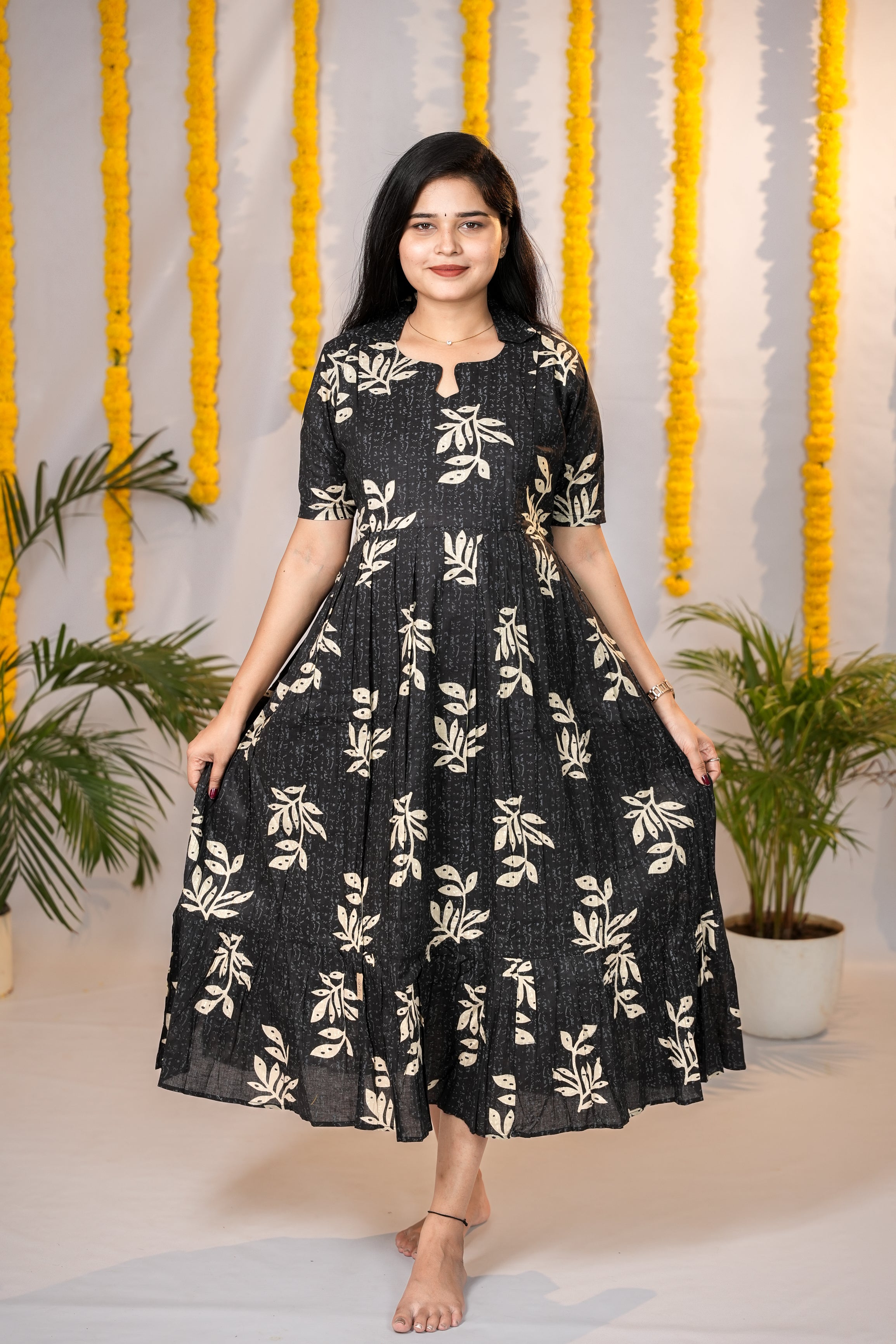 Devi premium cotton maternity kurti