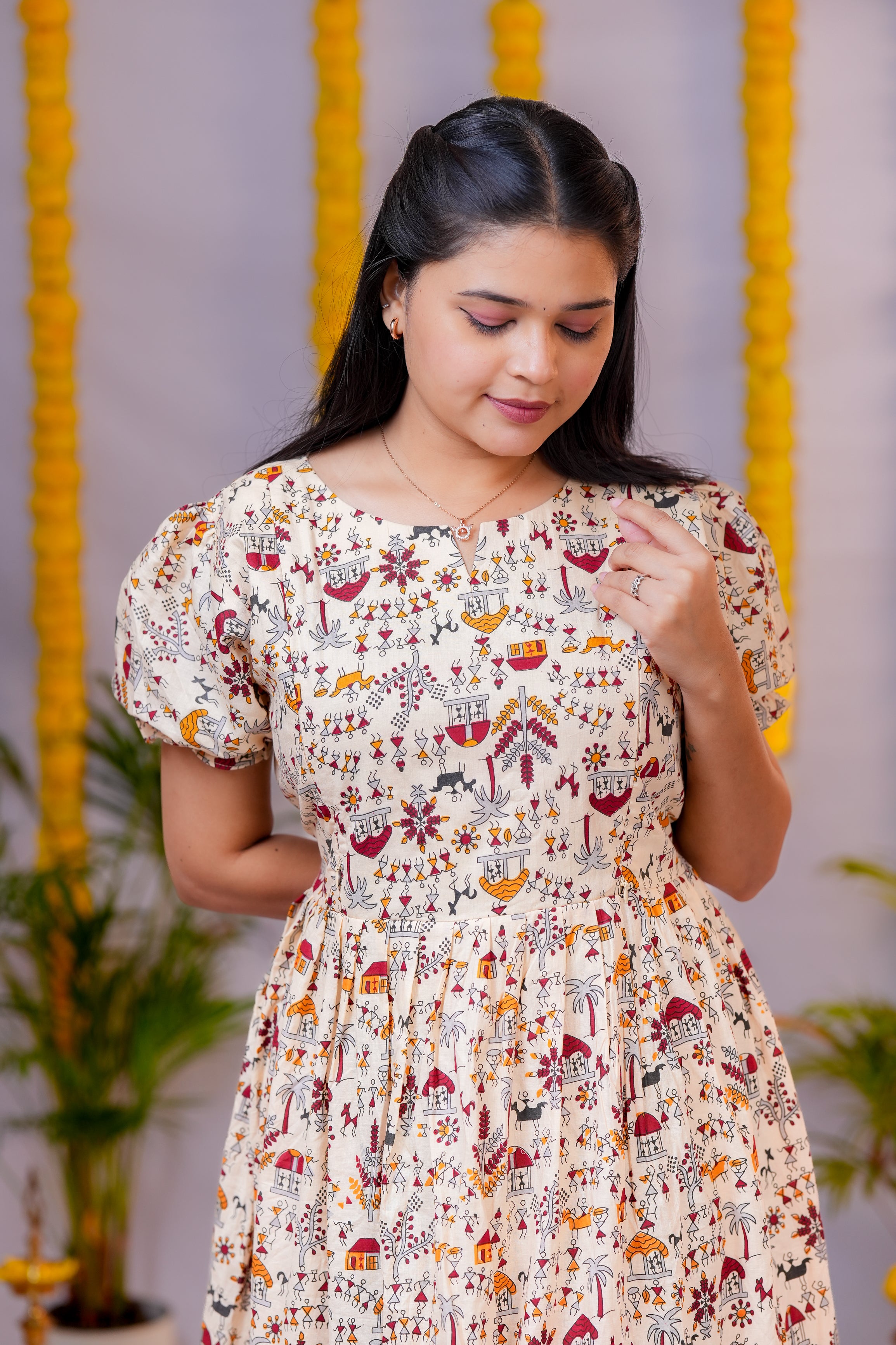 Kural 1 premium cotton maternity kurti