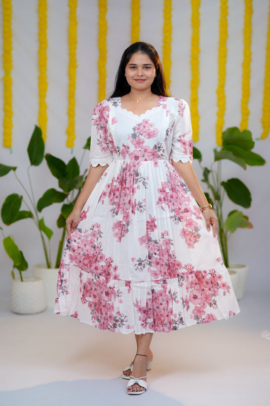 Shalini premium cotton maternity kurti
