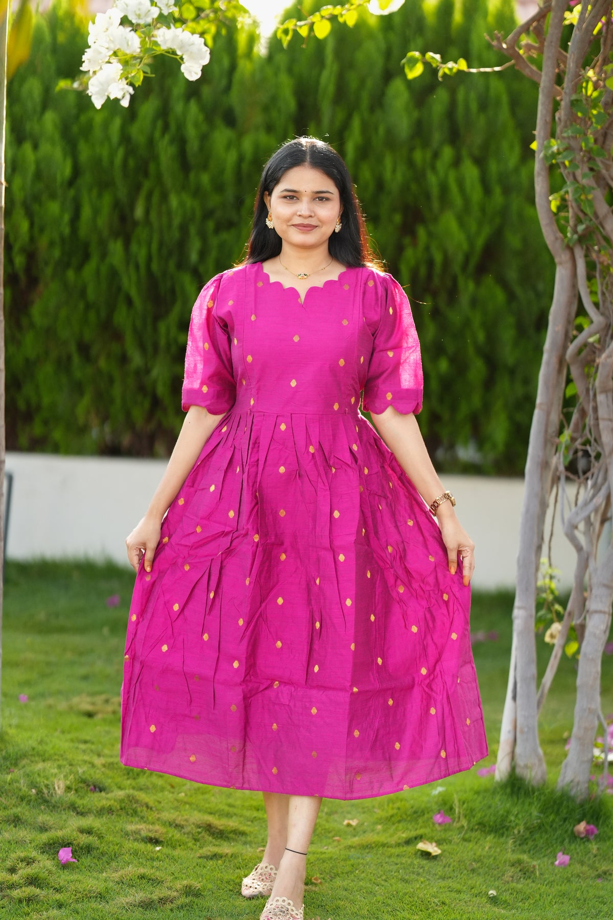 Thooriga 2 premium Raw silk maternity kurti