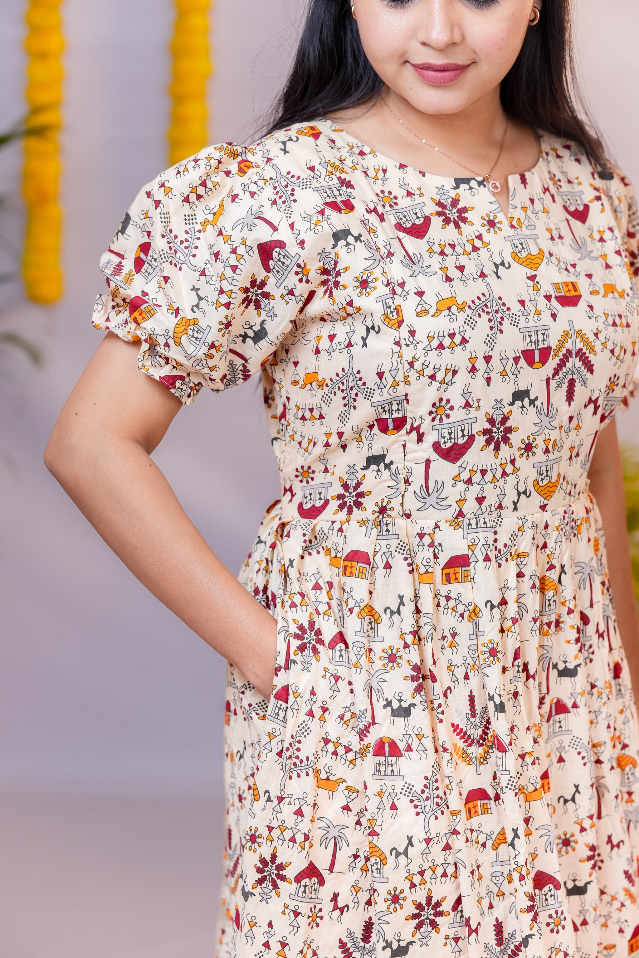 Kural 1 premium cotton maternity kurti