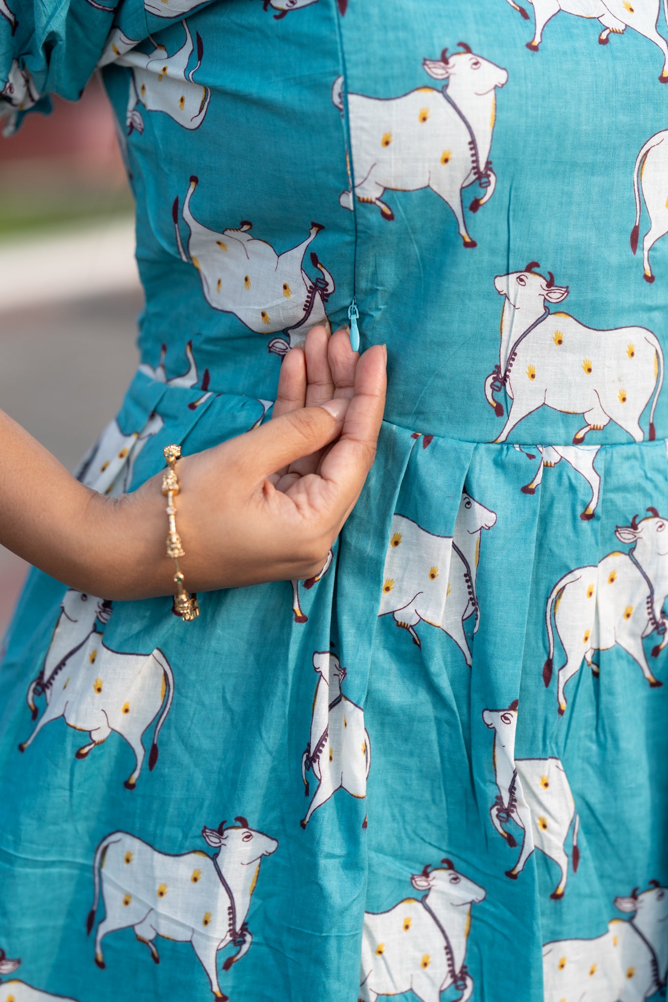 Narpavi premium cotton maternity kurti