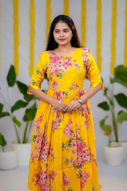 Shalini premium cotton maternity kurti