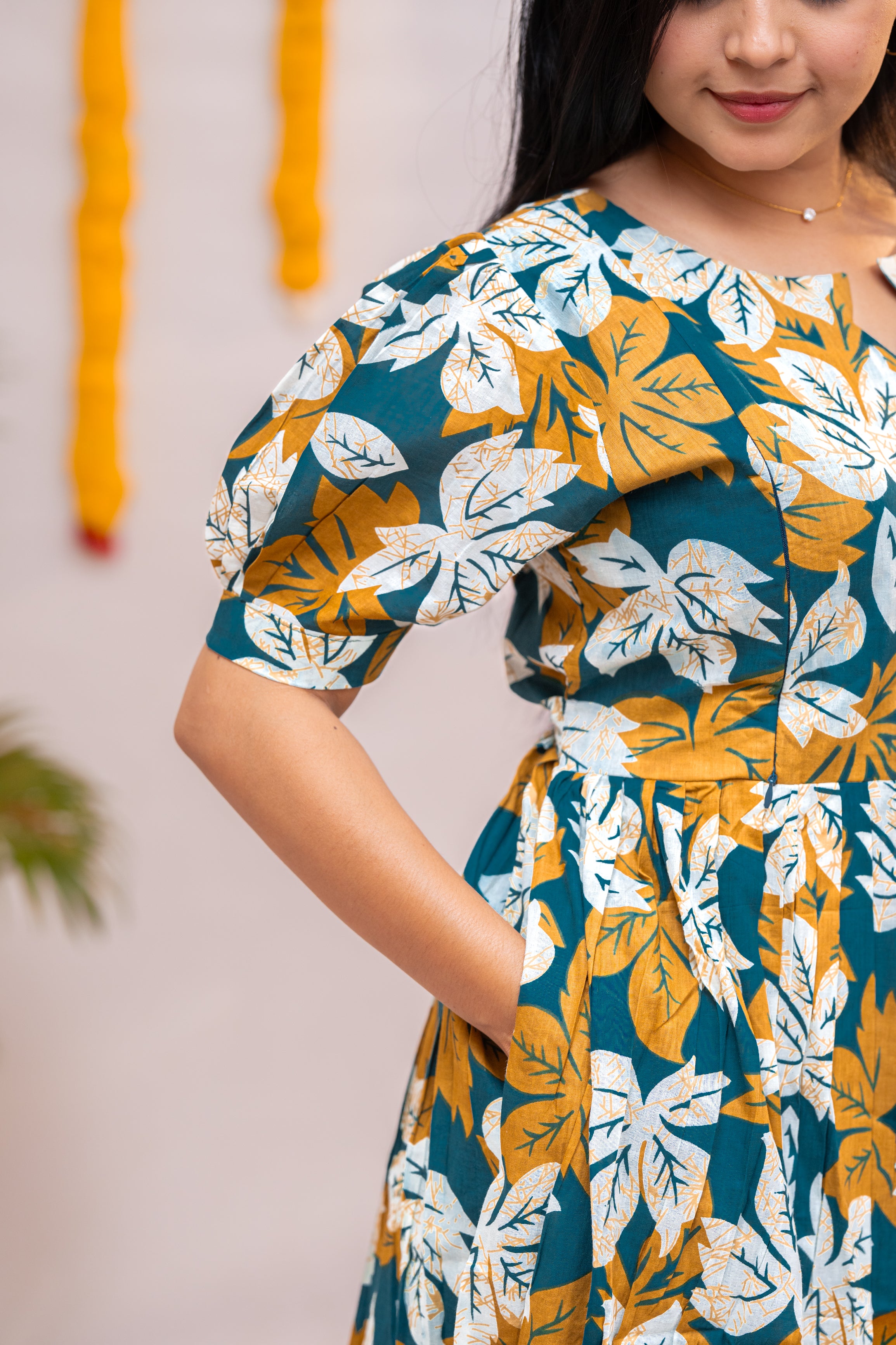 Nikitha 1 premium cotton maternity kurti