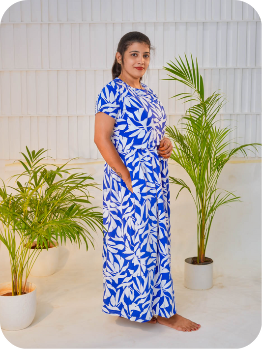 Vaishnavi premium zipless maternity lounge wear