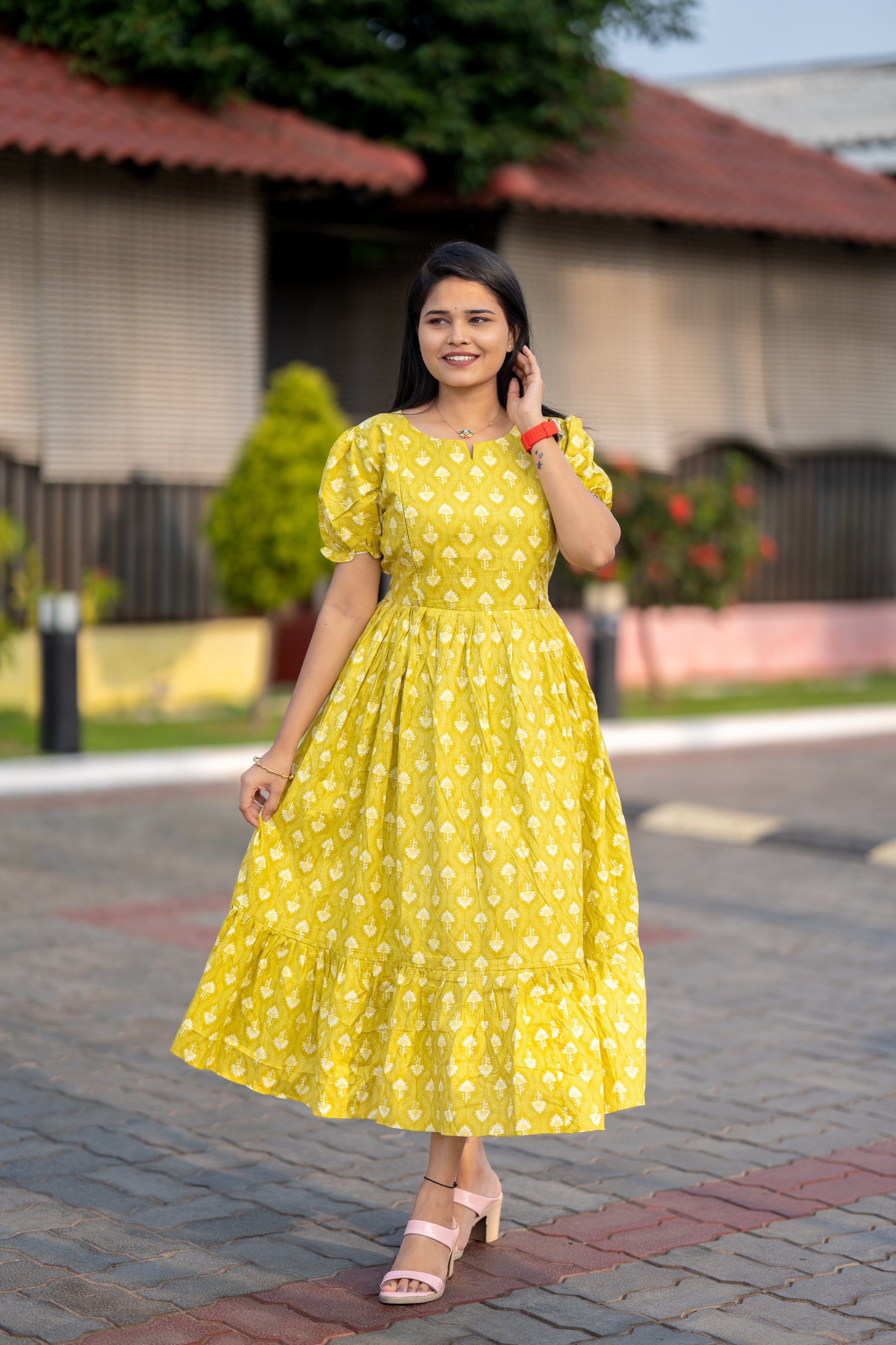 Tamizh premium cotton maternity kurti