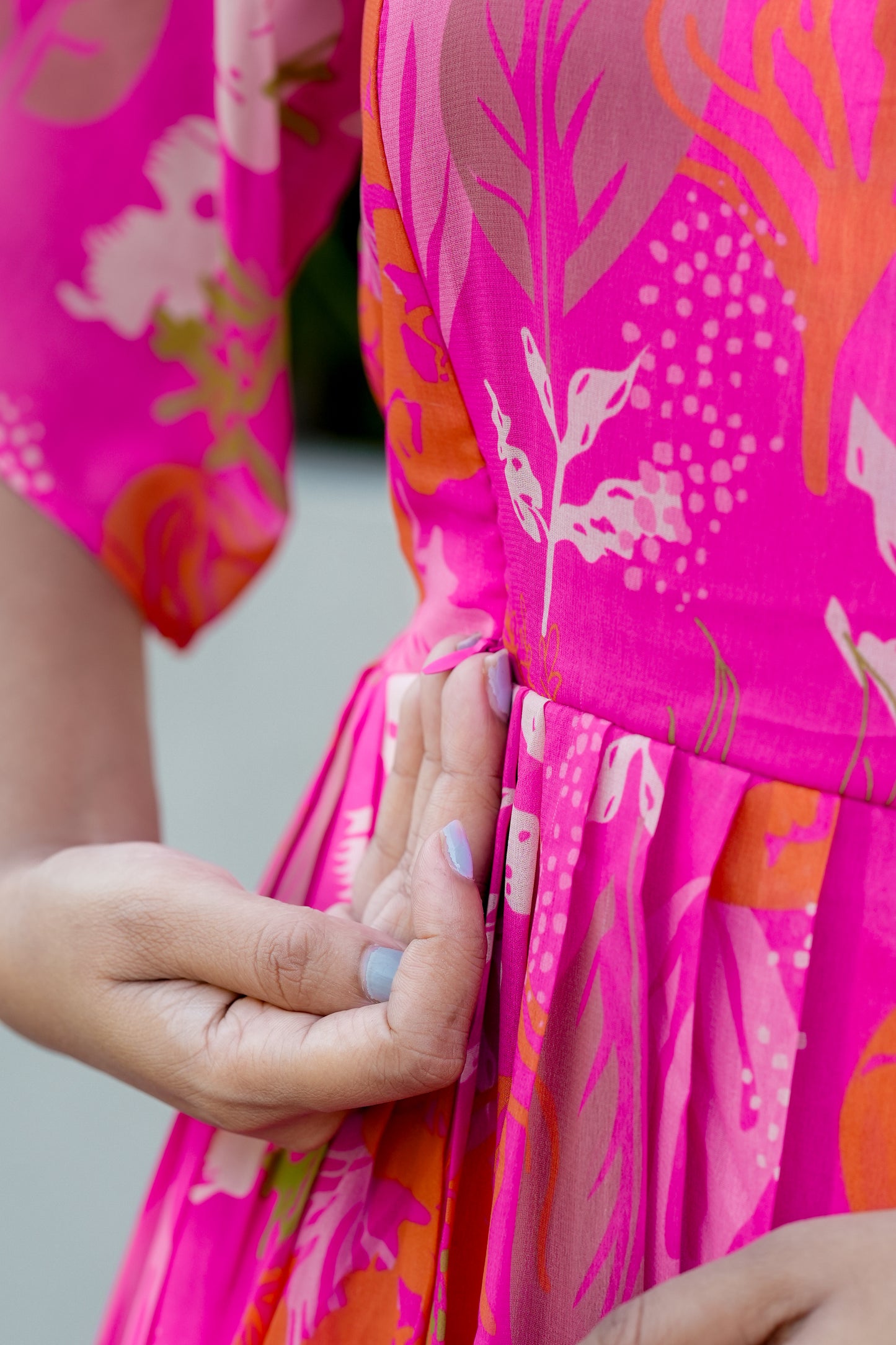 Anaya premium georgette Matenrity Kurthi