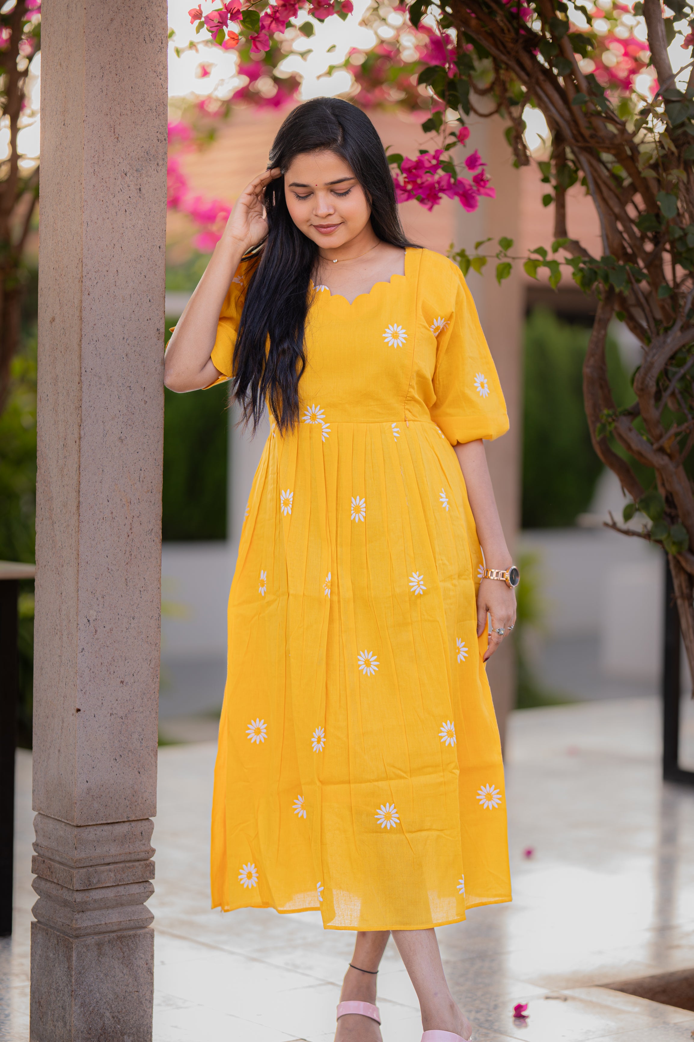 Azhagi premium cotton maternity kurti
