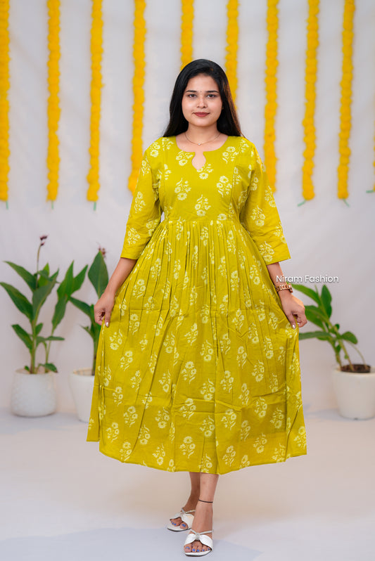 Mahi 4 premium cotton maternity kurti