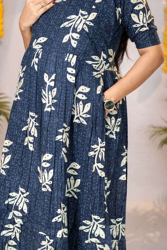 Devi premium cotton maternity kurti