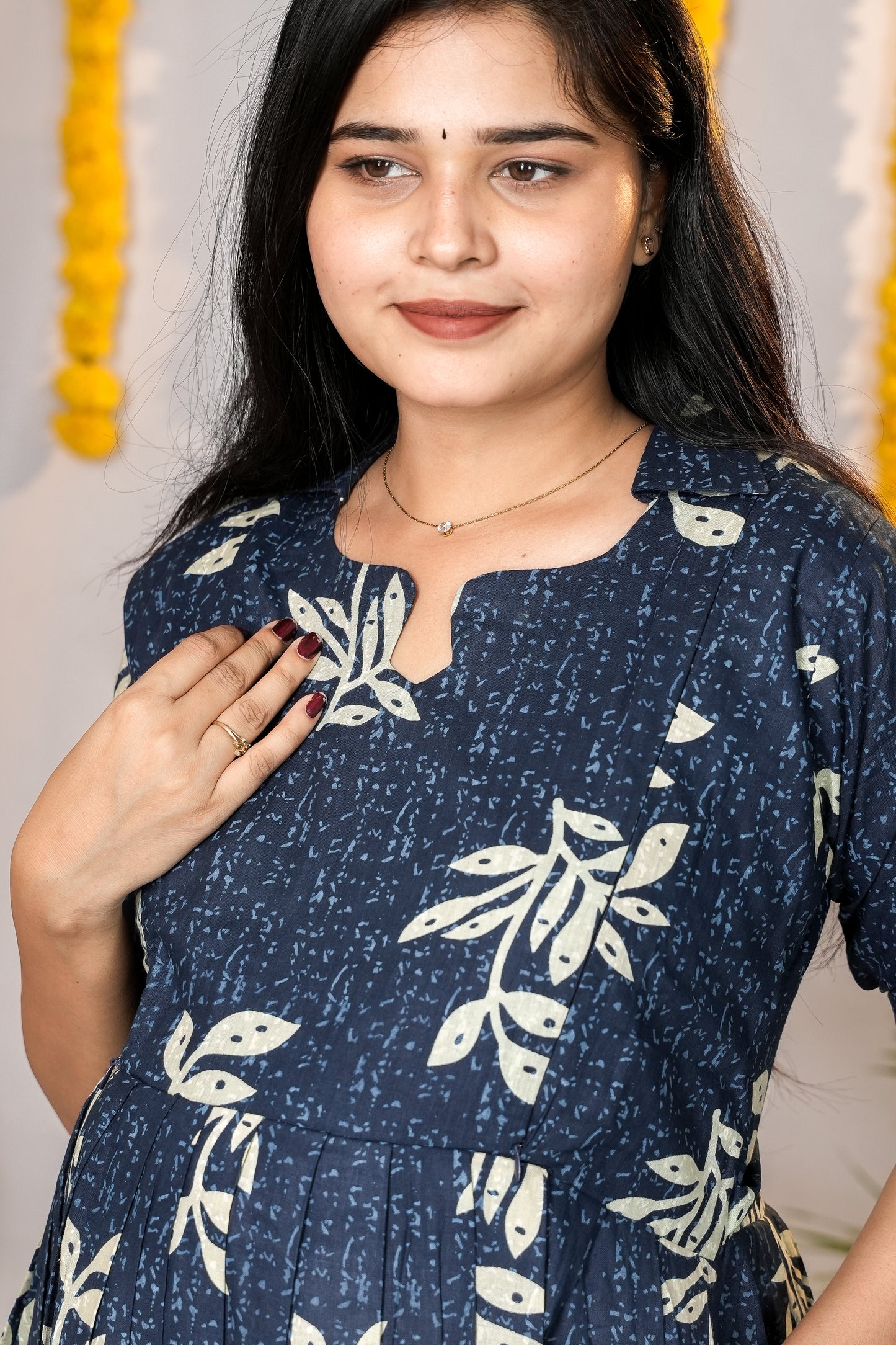 Devi premium cotton maternity kurti