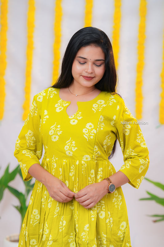 Mahi 4 premium cotton maternity kurti