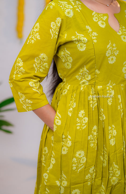 Mahi 4 premium cotton maternity kurti