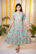 Diya premium cotton maternity kurti