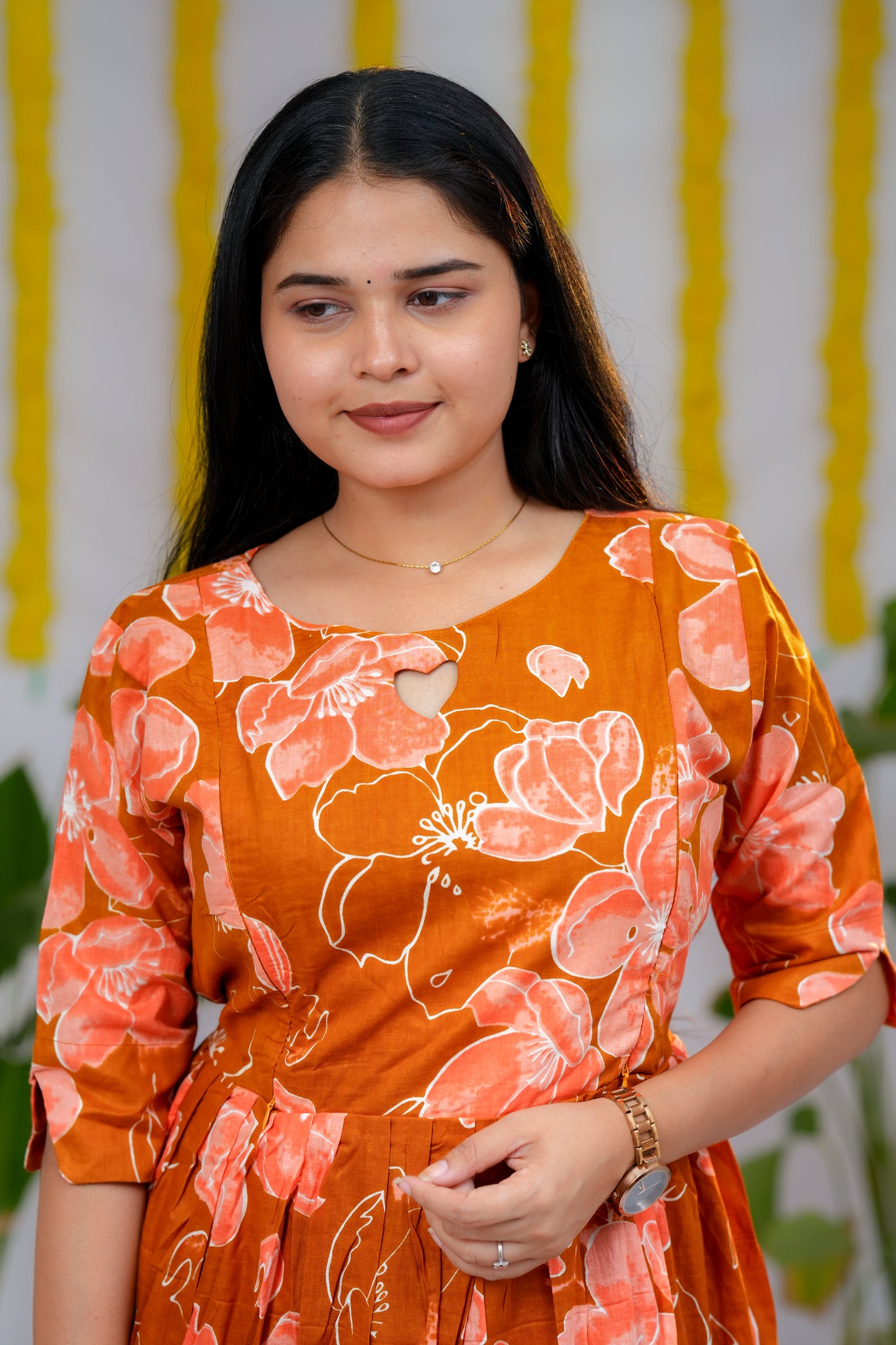Yashika premium cotton maternity kurti