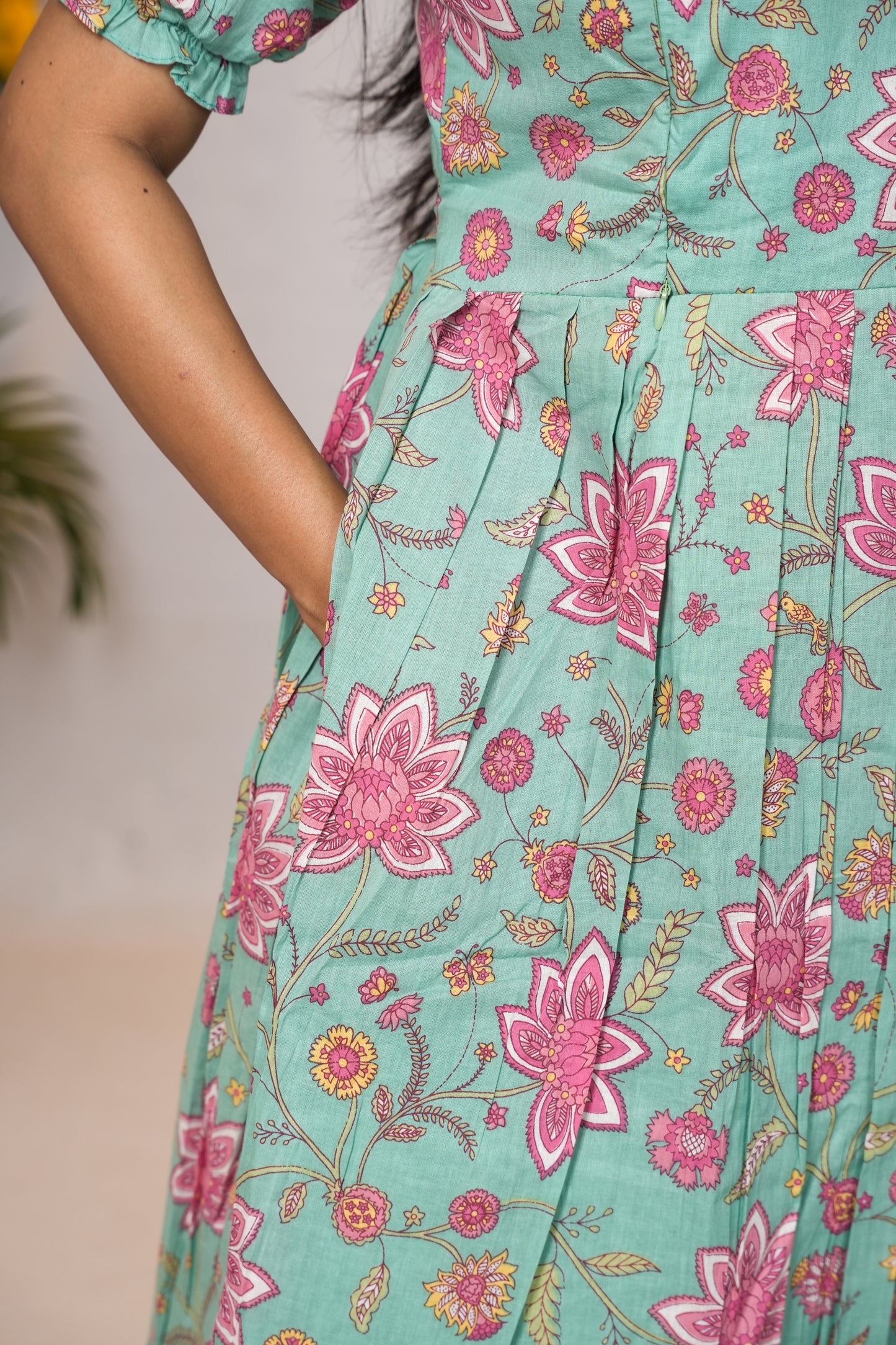 Diya premium cotton maternity kurti