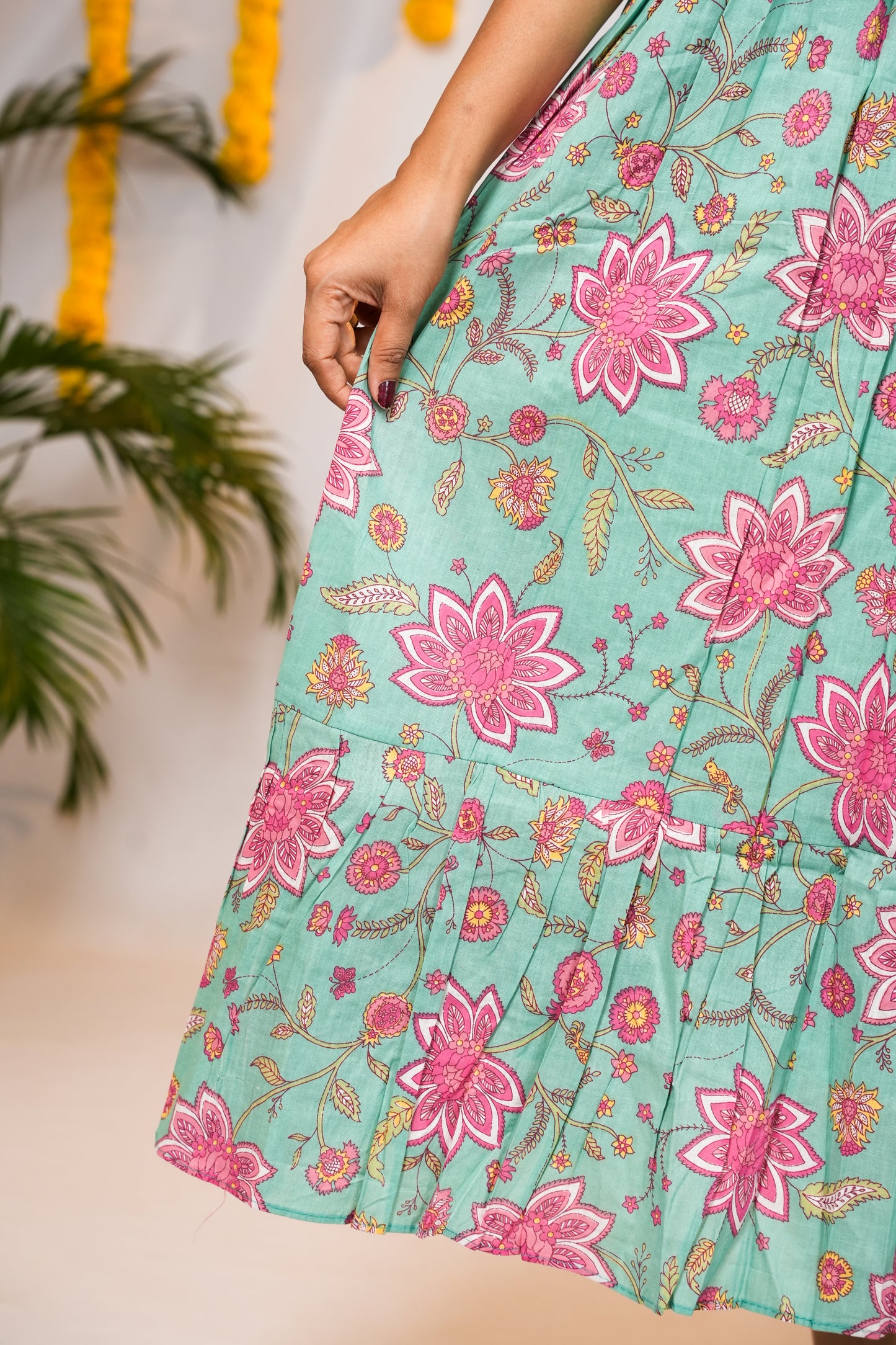 Diya premium cotton maternity kurti