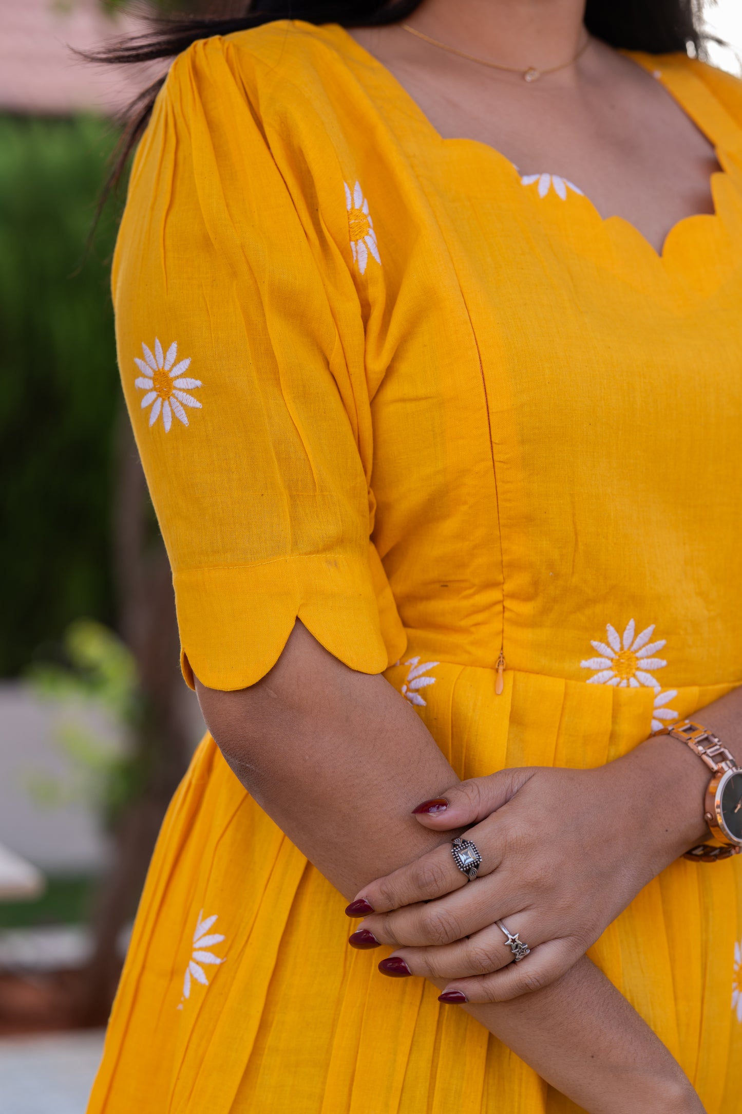 Azhagi premium cotton maternity kurti