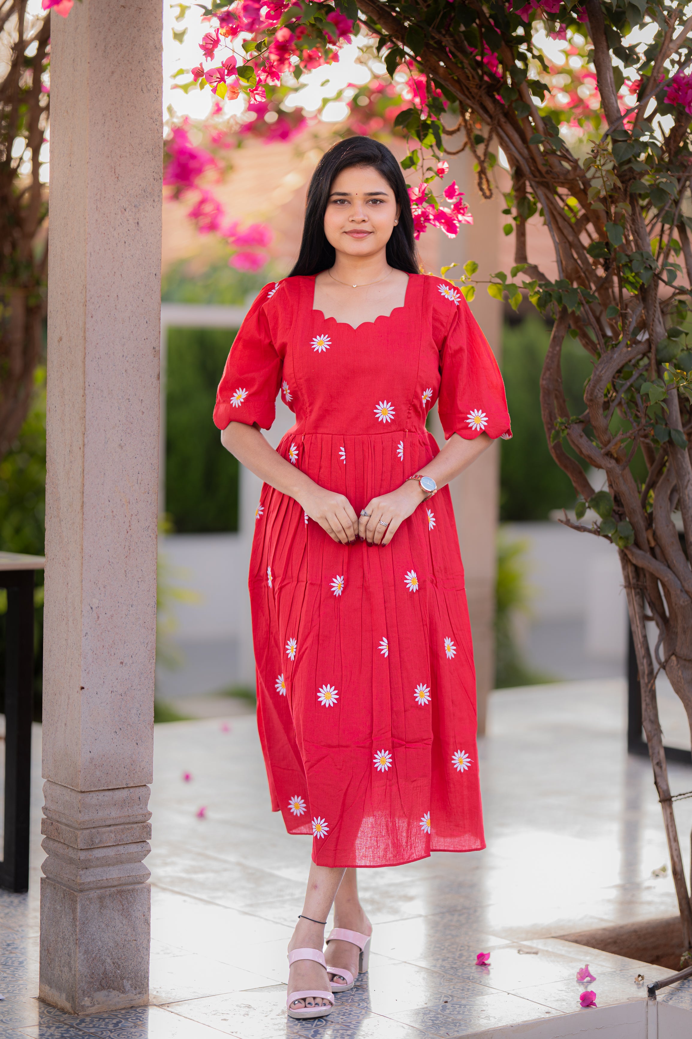 Azhagi premium cotton maternity kurti