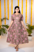 Diya premium cotton maternity kurti
