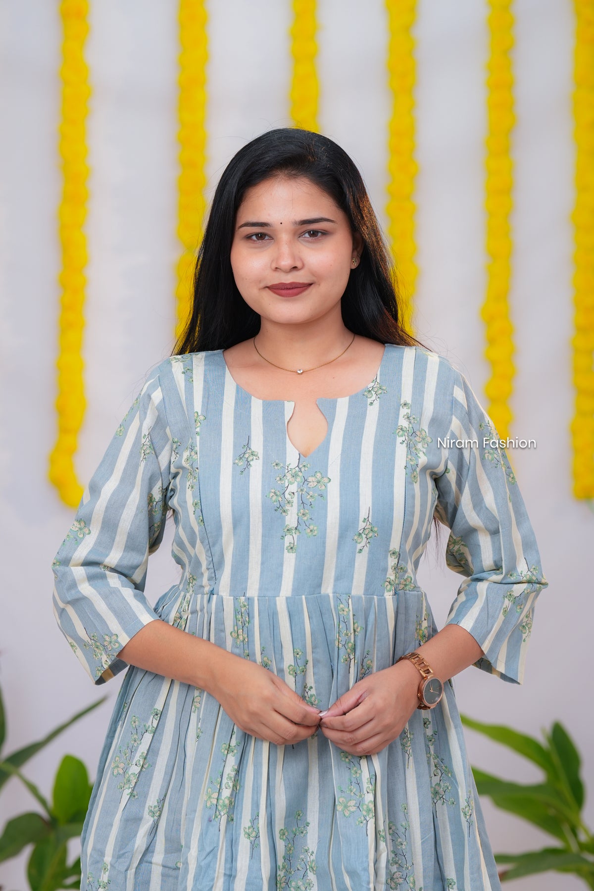 Mahi 3 premium cotton maternity kurti