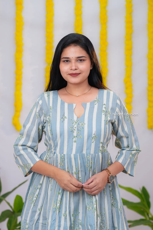 Mahi 3 premium cotton maternity kurti