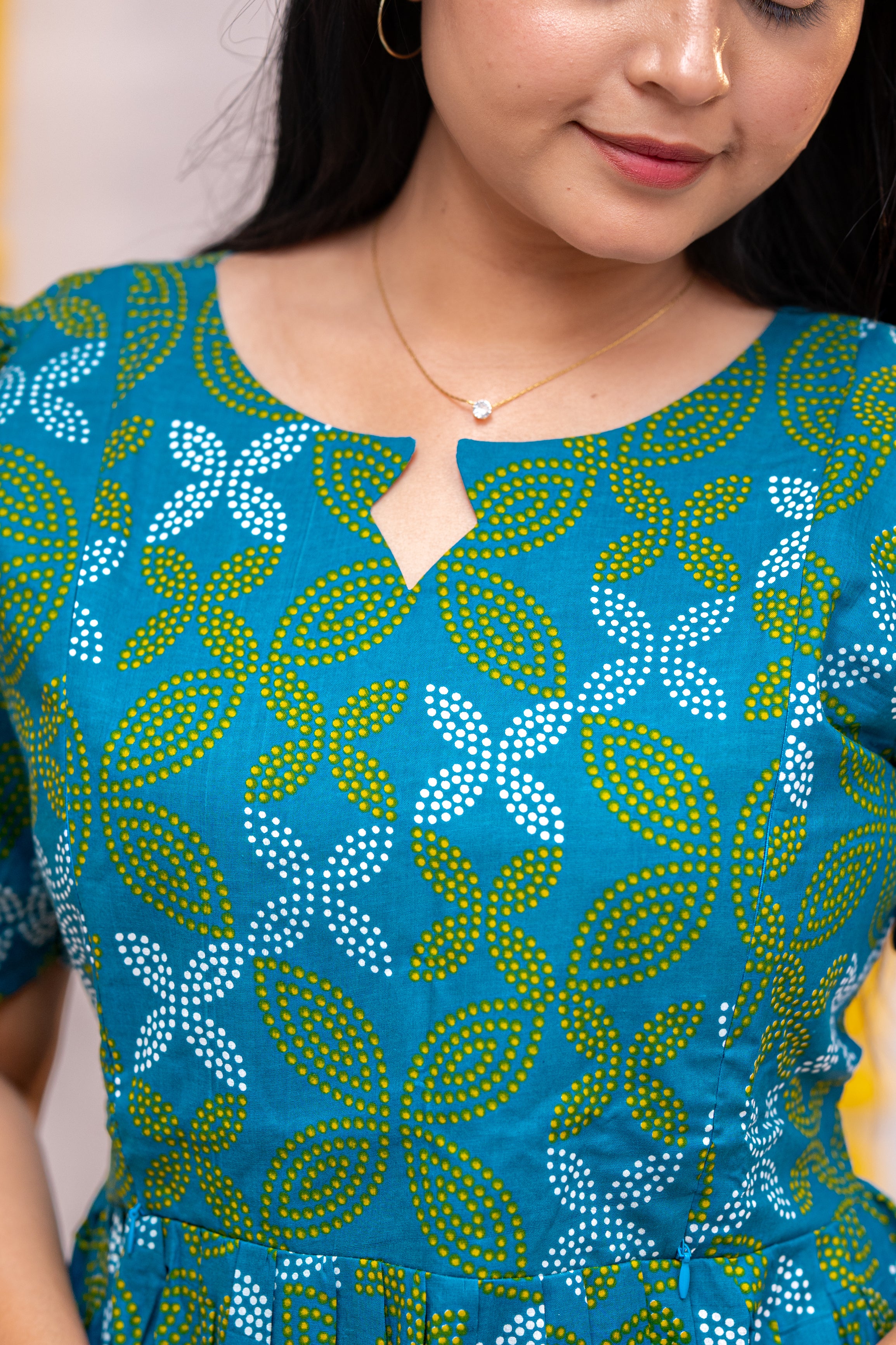 Nikitha premium cotton maternity kurti