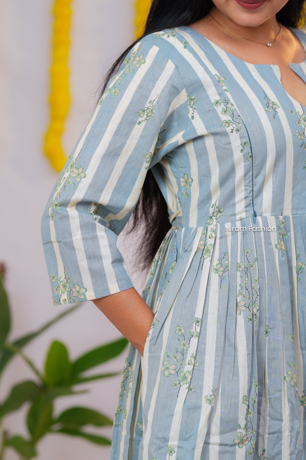 Mahi 3 premium cotton maternity kurti