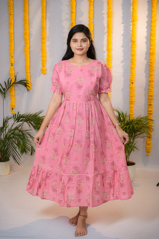 Diya premium cotton maternity kurti