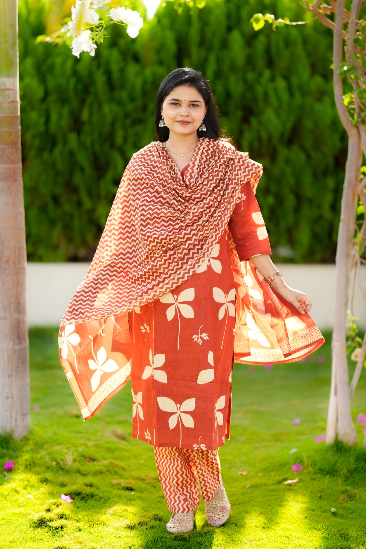 Madhi 1 premium cotton maternity 3 piece set