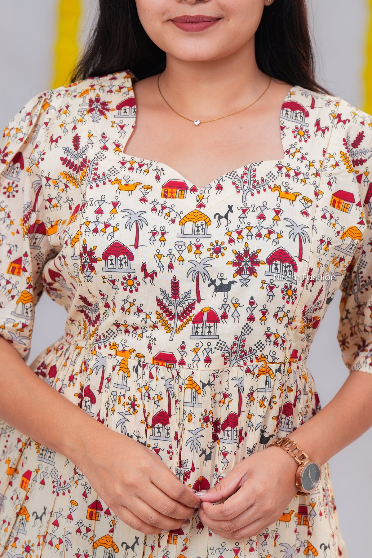 Mahi premium cotton maternity kurti