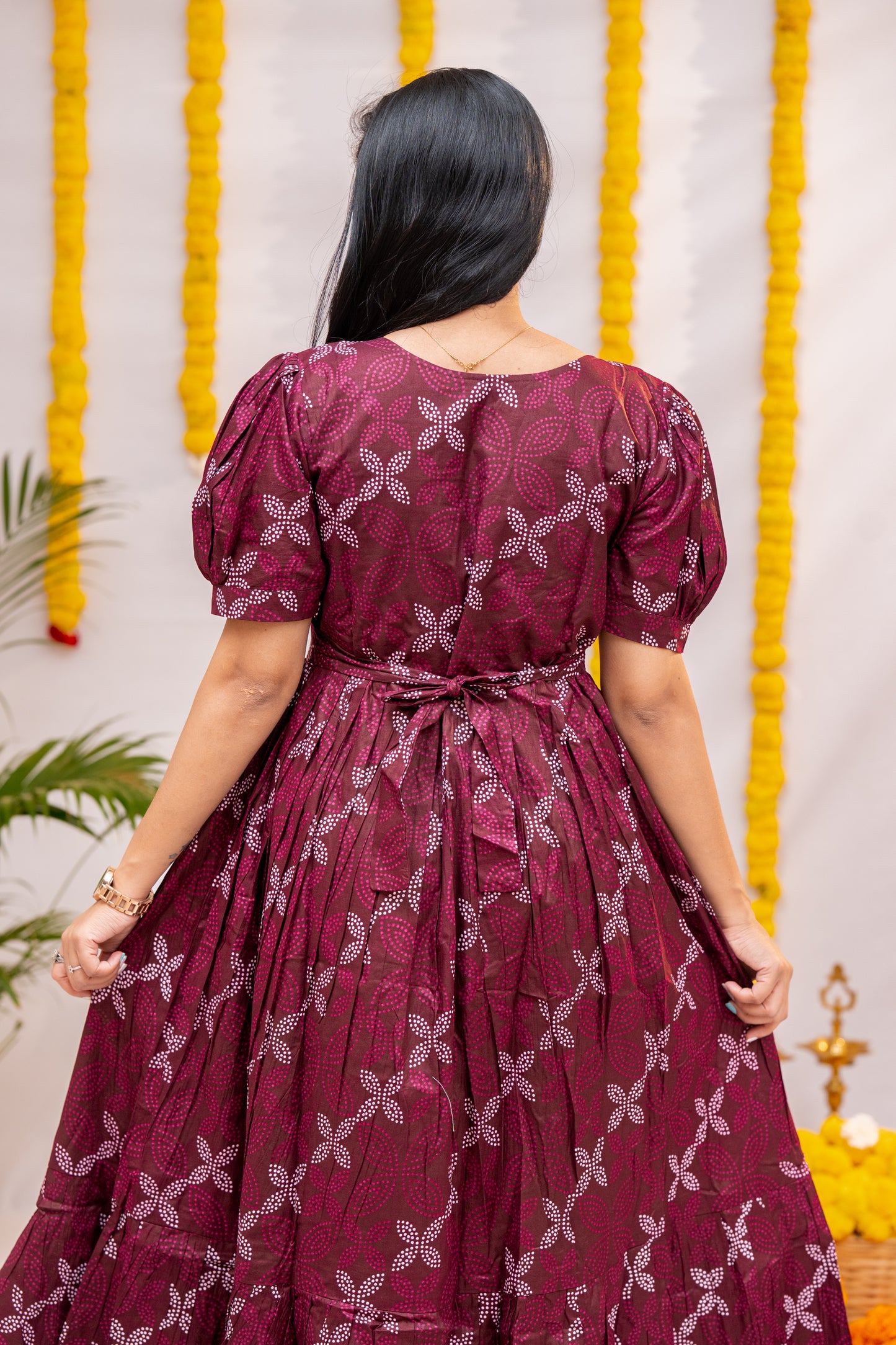Hasini premium cotton maternity kurti
