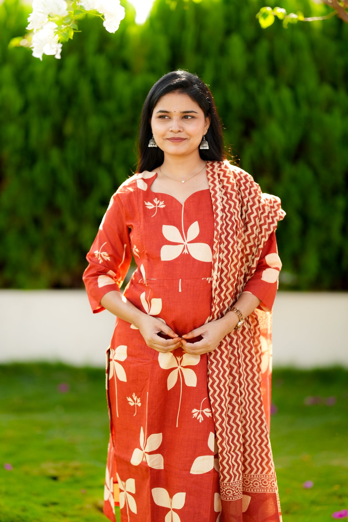 Madhi 1 premium cotton maternity 3 piece set