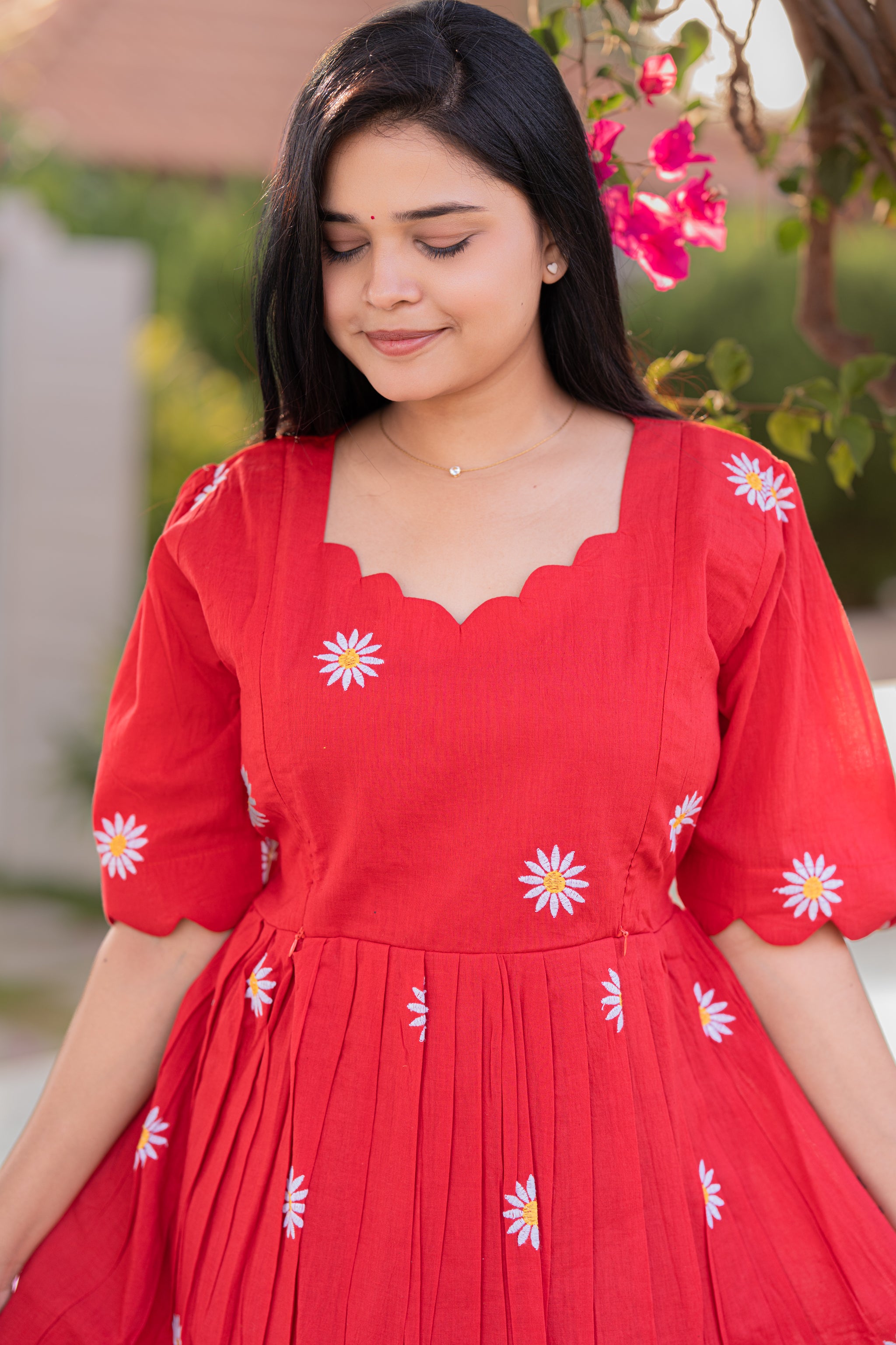 Azhagi premium cotton maternity kurti