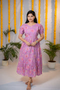 Diya premium cotton maternity kurti