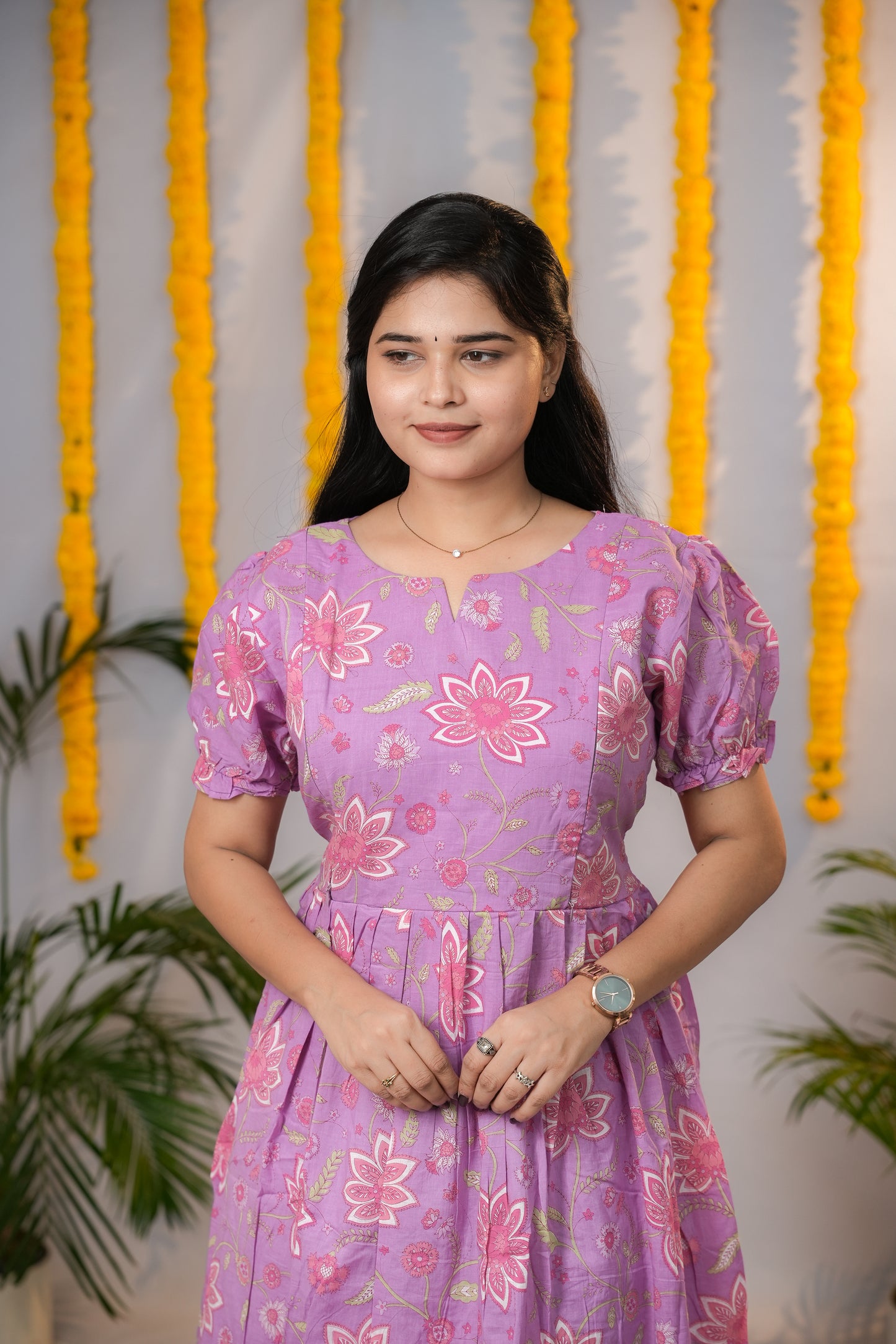 Diya premium cotton maternity kurti
