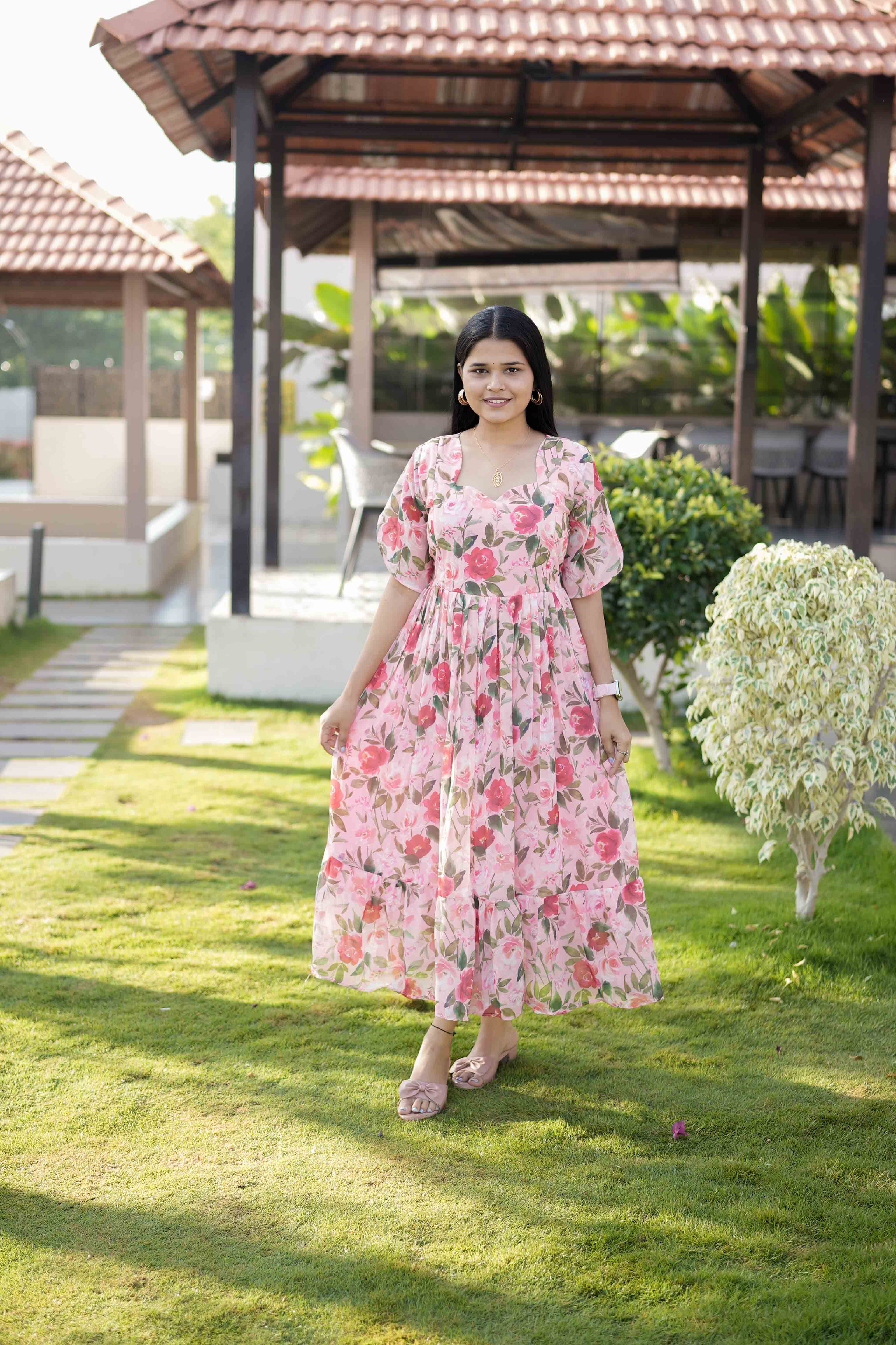 Laya premium georgette kurti