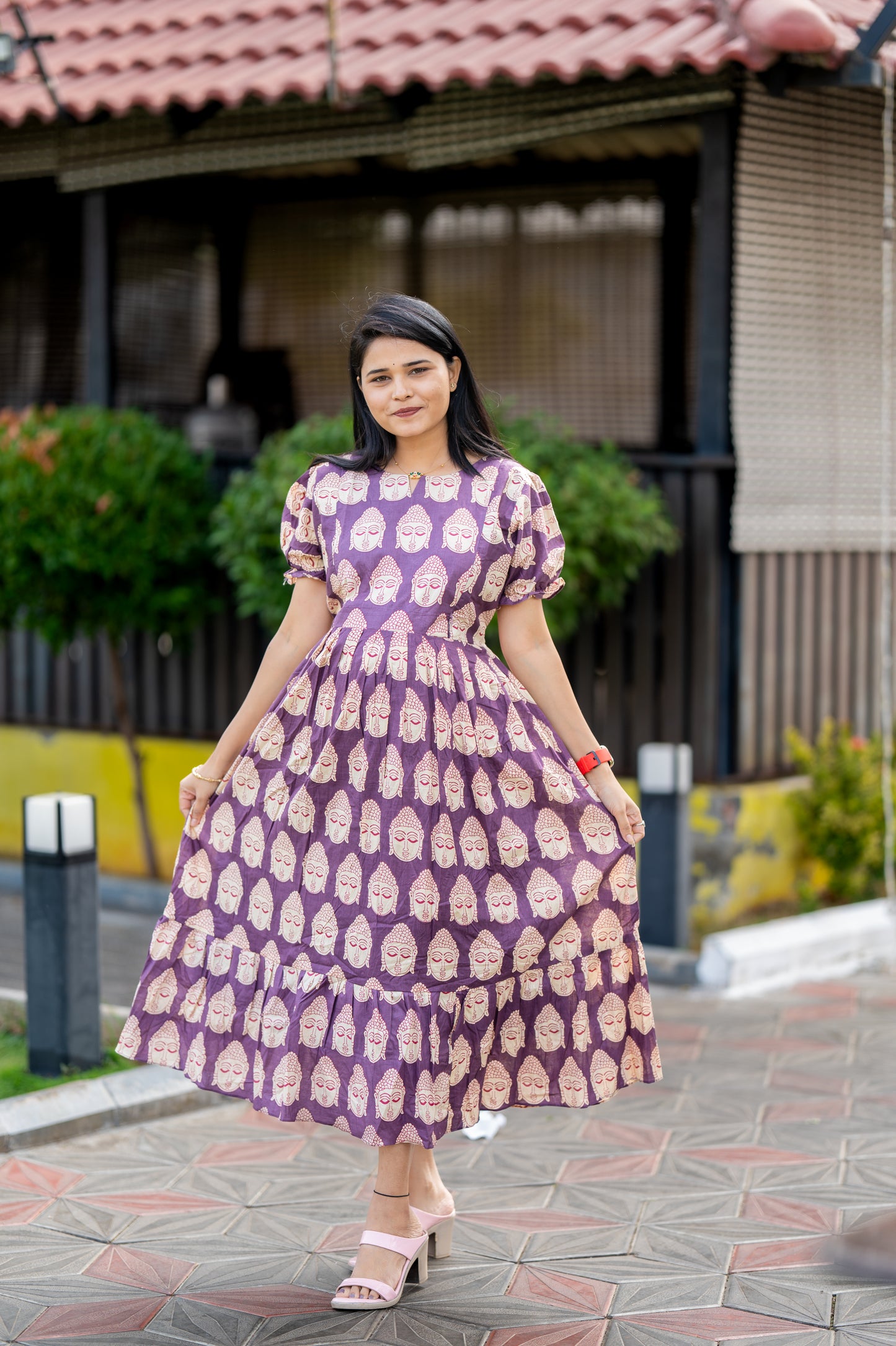 Kural premium cotton maternity kurti