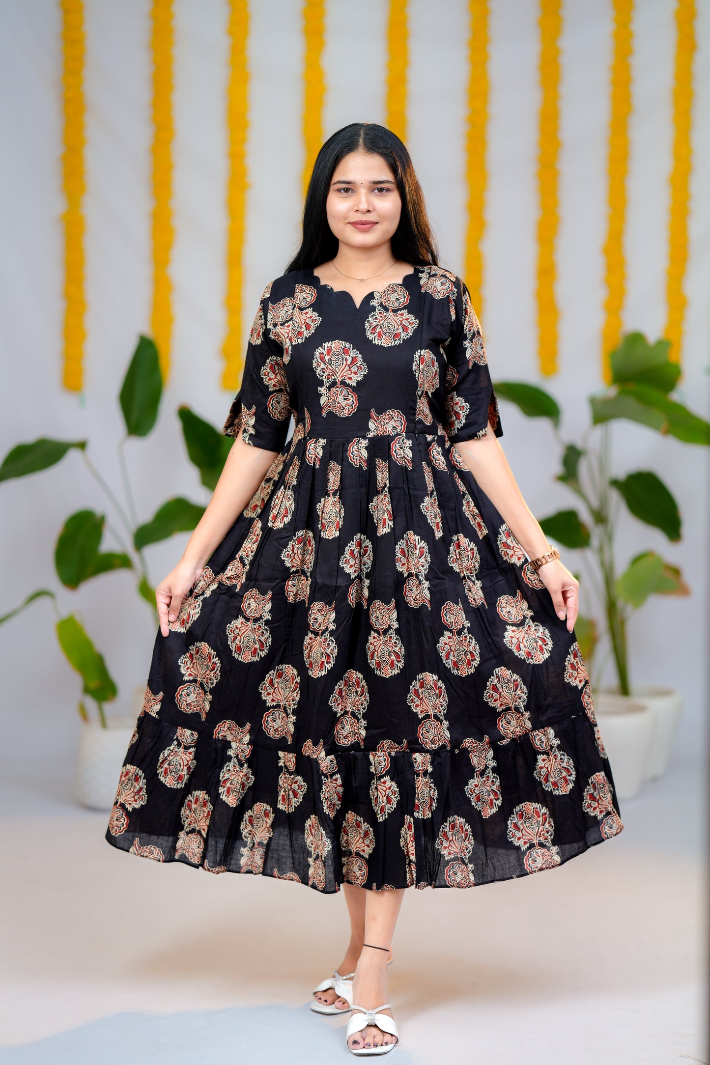 Yashika premium cotton maternity kurti